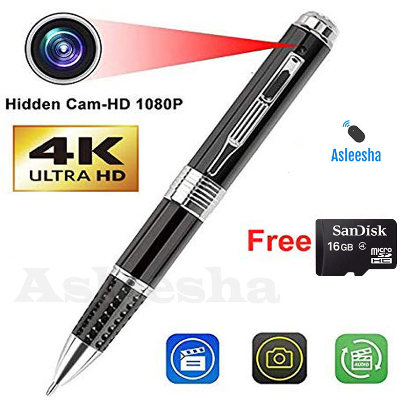 4K Spy Pen Camera 