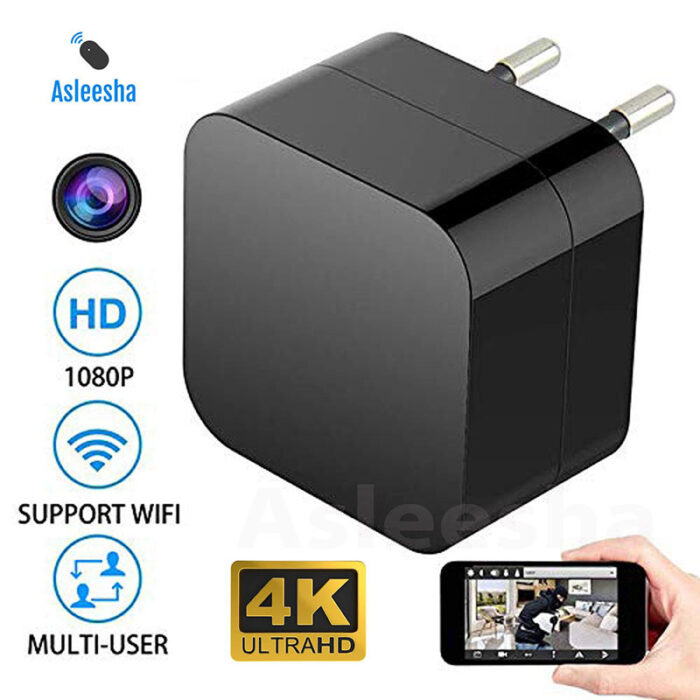 4K Wifi Spy Charger Camera Night Vision - Image 1