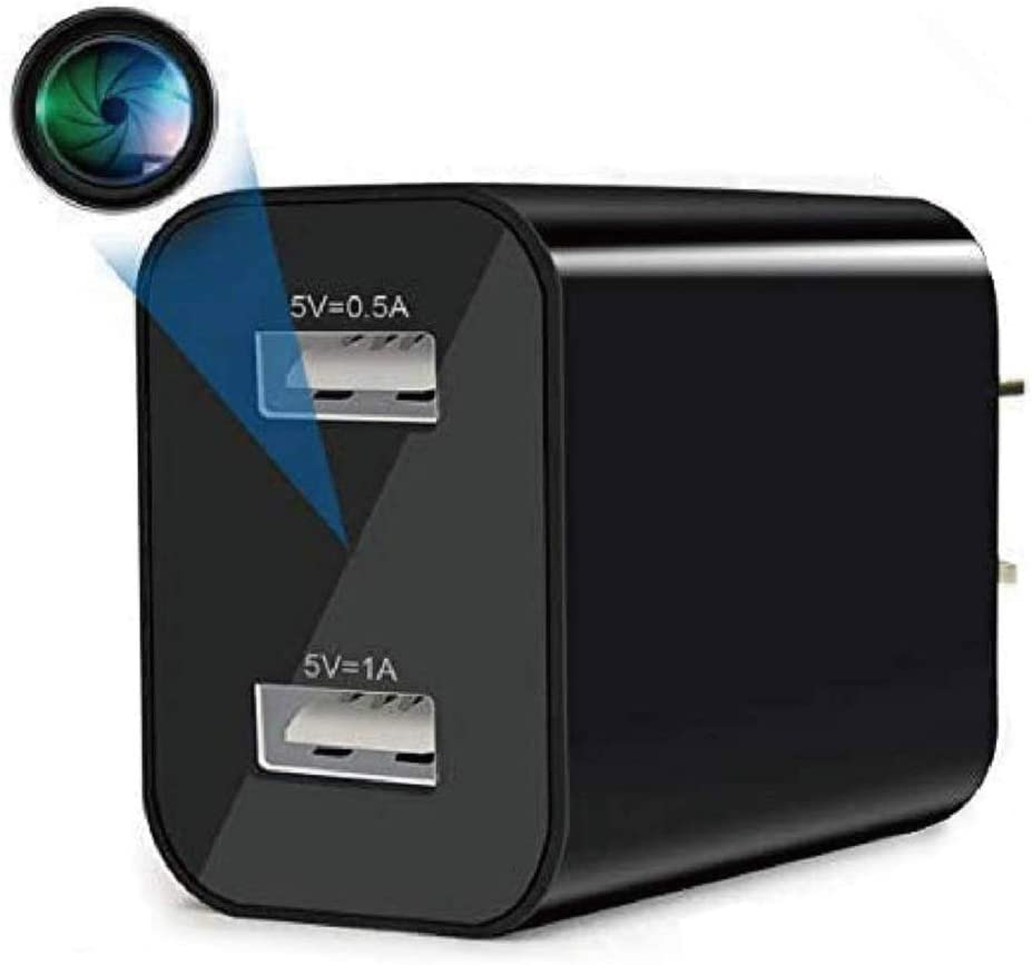 Asleesha-4K-WiFi-USB-Wall-AC-Charger-Adapter-Security-Hidden-Camera-night-vision-2port.jpg 4K Wifi Spy Charger Camera Dual Port Night Vision - Image 1
