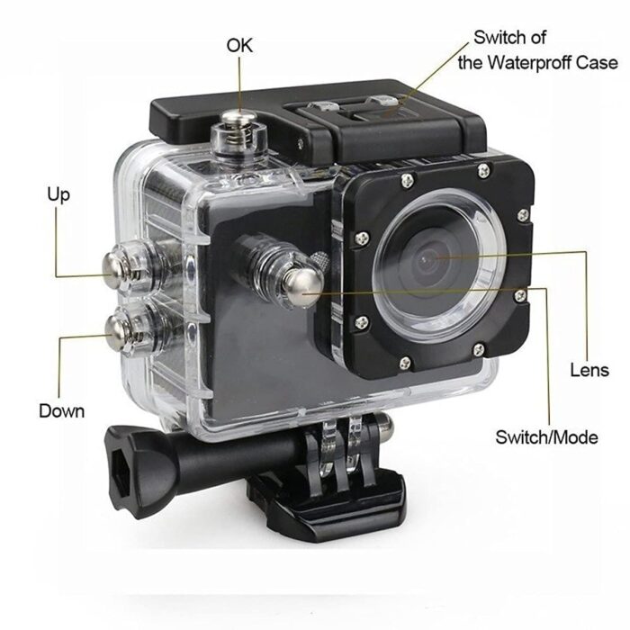 Waterproof Action Sports Camera 4k - Image 2