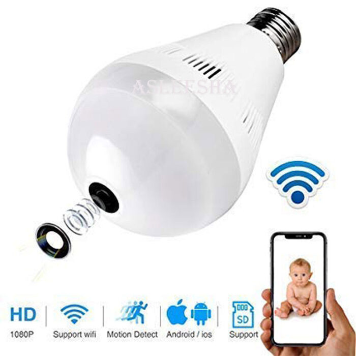 Wifi Spy Bulb Camera Night Vision - Image 1