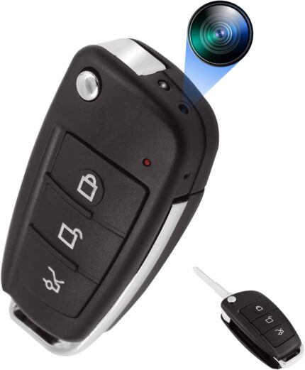 Night Vision Spy Camera Keychain Audio Video Recorder