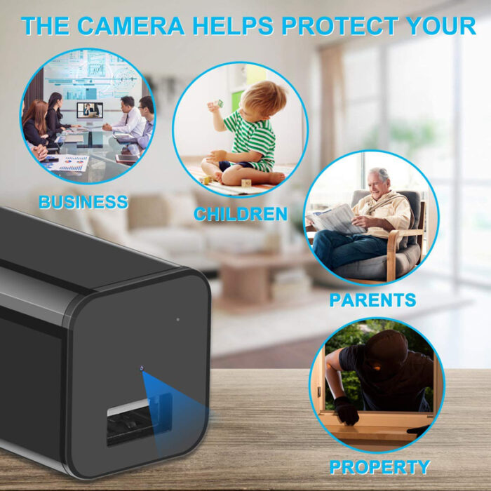 4K Spy Charger Camera |  Ideal for Home/Office Monitoring Maximum 128GB SD Support - Image 5