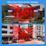 Triple Lens WIFI CCTV Camera - Image 5