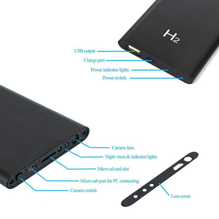 H2 Power Bank Spy Camera - Image 4