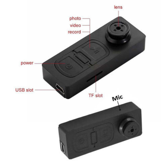Spy Button Camera with Audio & Video Recorder - Image 4