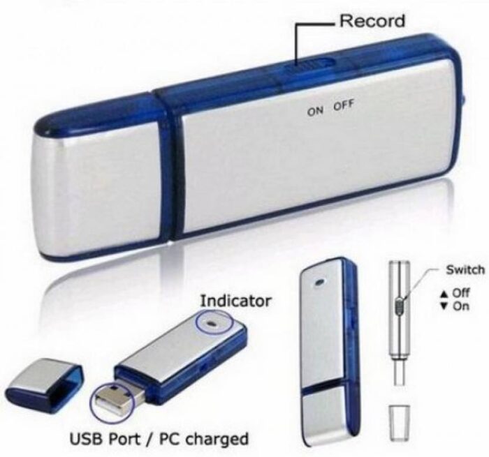Spy Voice Recorder Inbuilt 8GB - Image 2