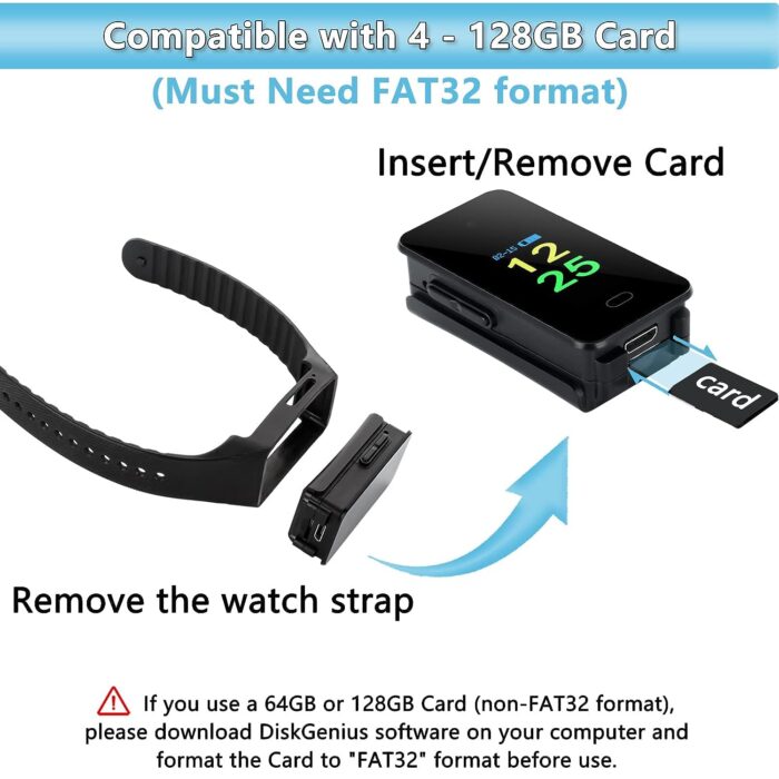 Spy Band Watch Camera Audio And Video Recorder - Image 3
