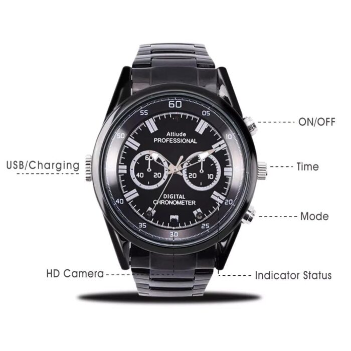 Spy Wrist Watch Camera - Night Vision - Image 2