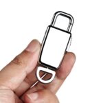 Silver Keychain Voice Recorder