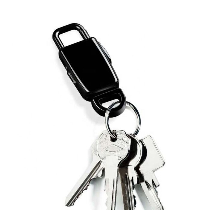 Black Keychain Voice Recorder - Image 2