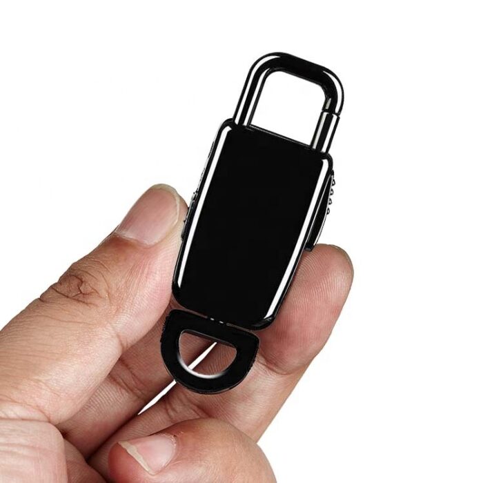Black Keychain Voice Recorder - Image 1