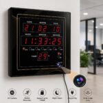 Wifi Digital Wall Clock Spy Camera - Image 2