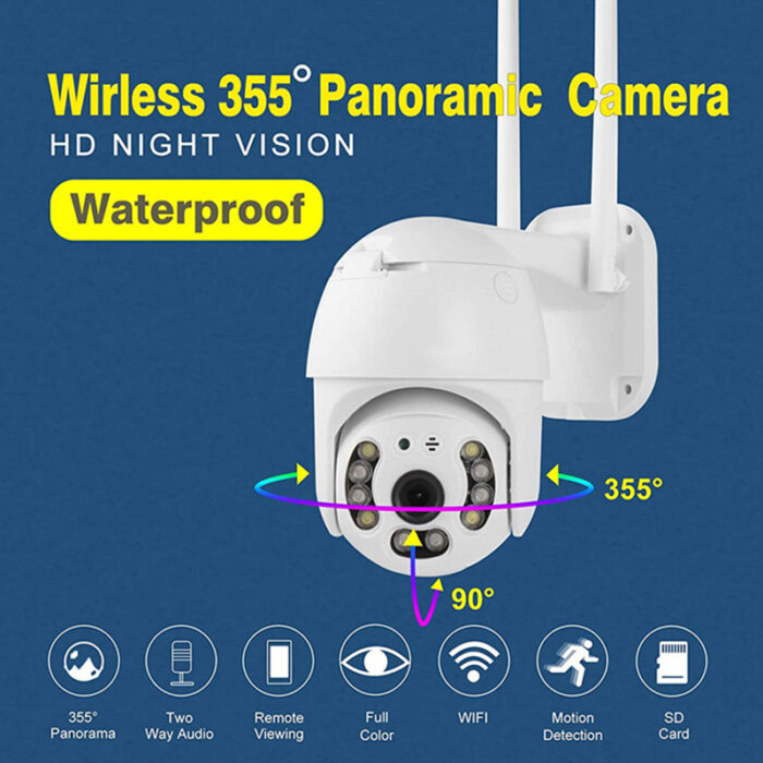 WiFi CCTV Camera Outdoor PTZ IP Cam - Image 5