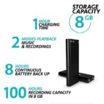 4K Voice Recorder Mini Device with 8 GB Inbuilt Memory - Image 4
