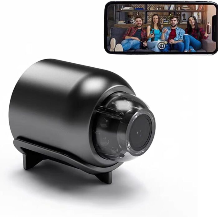 WIFI Spy Camera With Night Vision Audio Video - Image 1