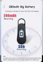 Keychain Voice Recorder 32GB - Image 3