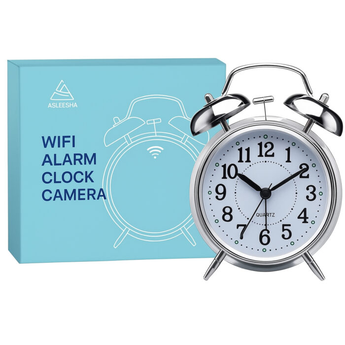 WIFI Alarm Clock Spy Camera - Image 1