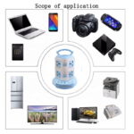 WIFI Multi Socket Spy Camera With Hidden Audio Video Recorder - Image 2