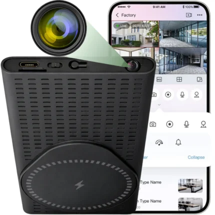 H20 WiFi Spy Power Bank Camera