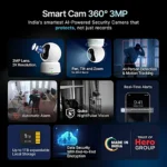 QUBO 3MP Wi-Fi CCTV Camera - Image 2